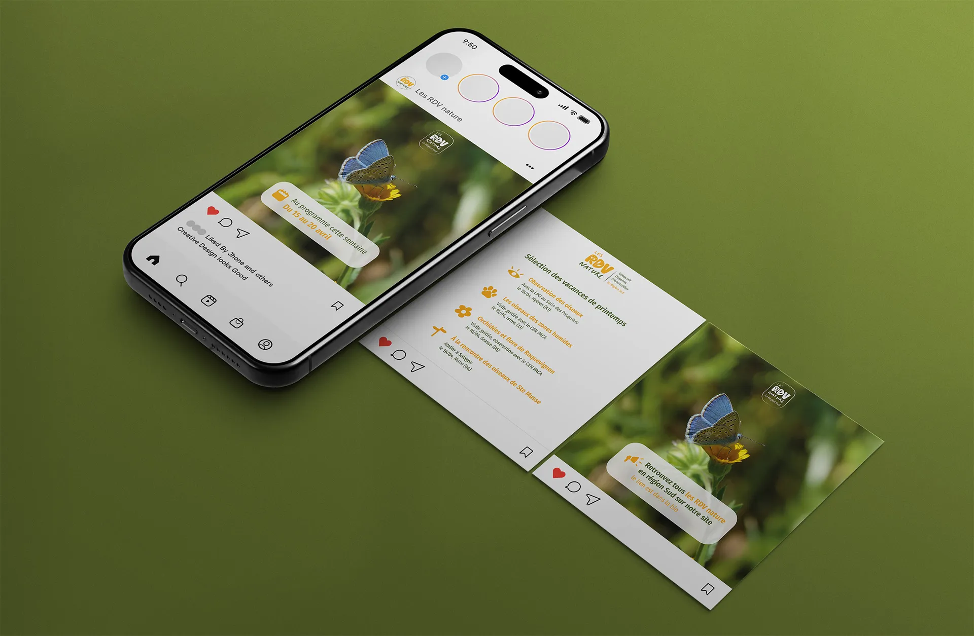 Reseaux sociaux RDV NAture